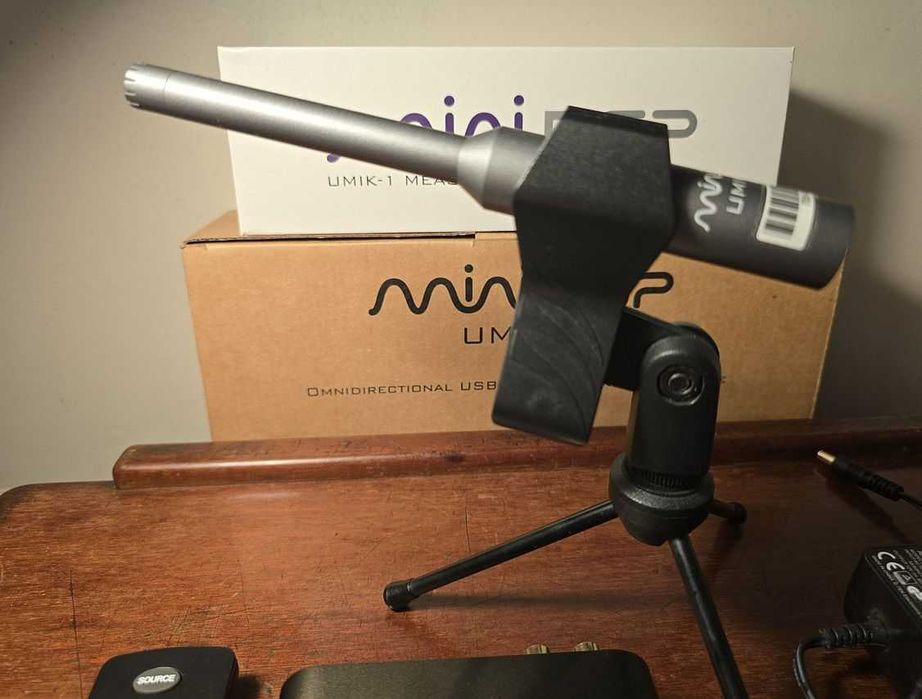 miniDSP DDRC-24 USB DAC DSP Dirac Live plus mikrofon miniDSP UMIK-1