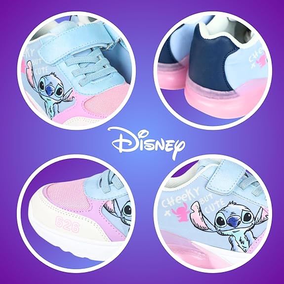 Tenis Stitch Disney com luzes. 33