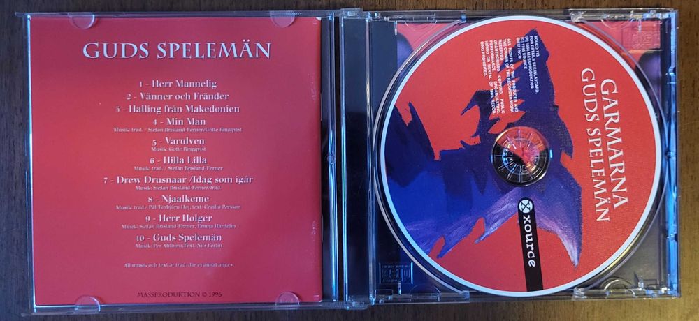 Garmarna - Guds Spelemän CD + BONUS Hagalaz RuneDance