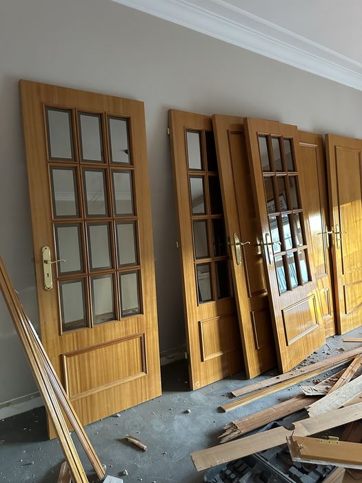 Portas madeira como novas