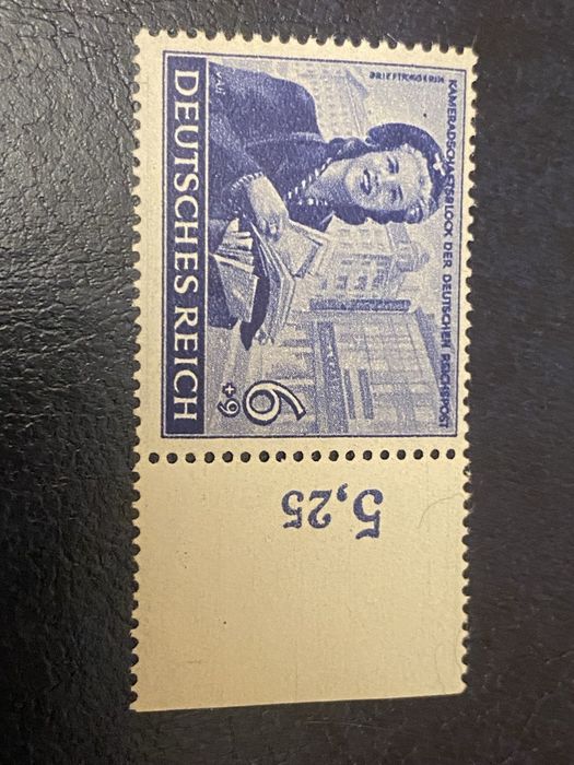 1944 Trzecia Rzesza. Reichspost. Kompletna seria.