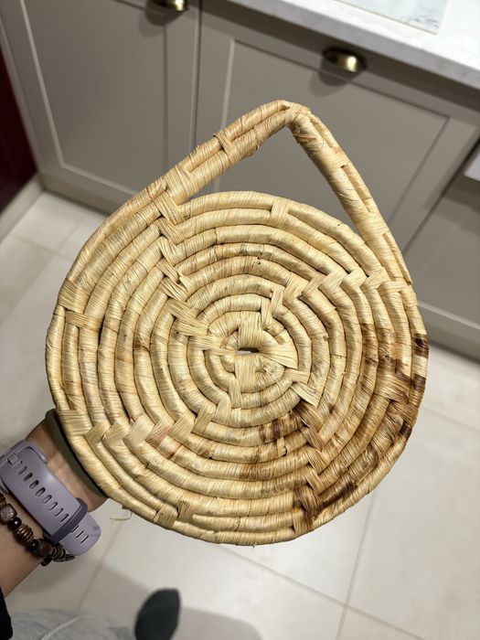 Witraz/obraz na slomie/trzcinie