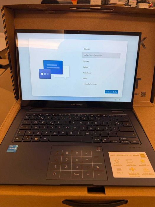 ASUS VivoBook Go 14 Flip – Como novo!