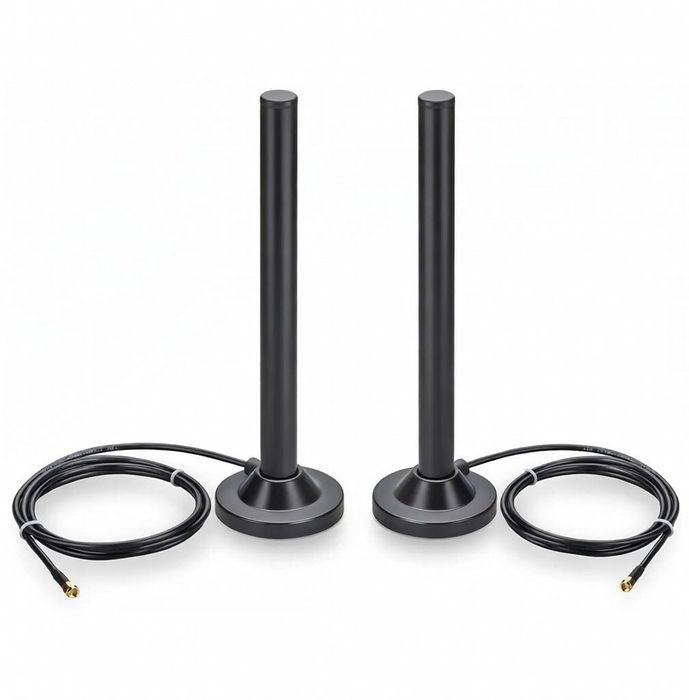 Антена 4G 5G LTE всенаправлена — для авто, дачі, роутера. SMA TS9 CRC9