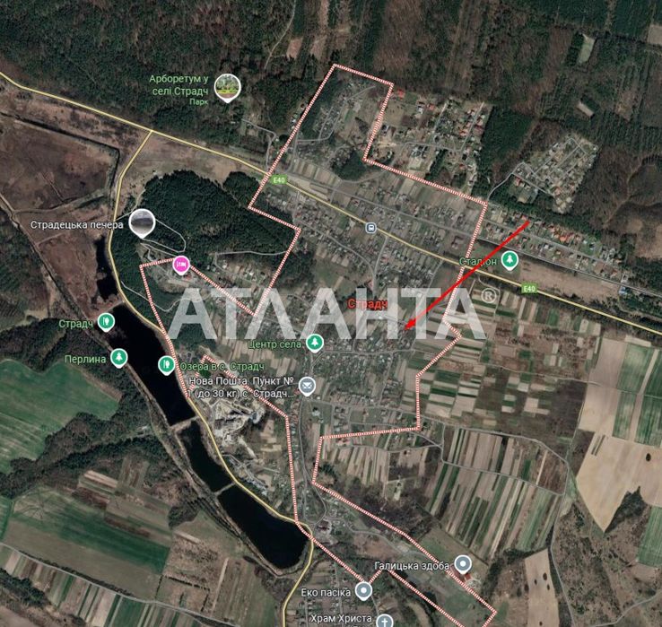 Продаж земельної ділянки с.Страдч