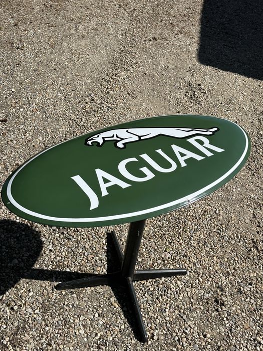 Placa esmaltada Jaguar 1.00x50cm