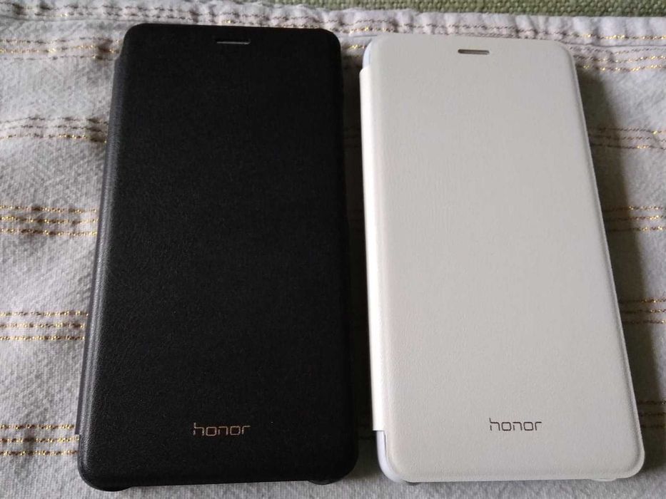 Etui Huawei Honor 7 Lite kolor biały/czarny