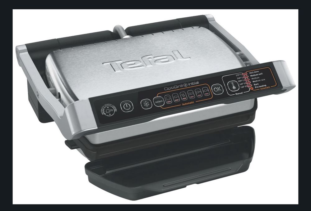 Гриль-барбекю електричний Tefal GC706D34 Optigrill+ Initial