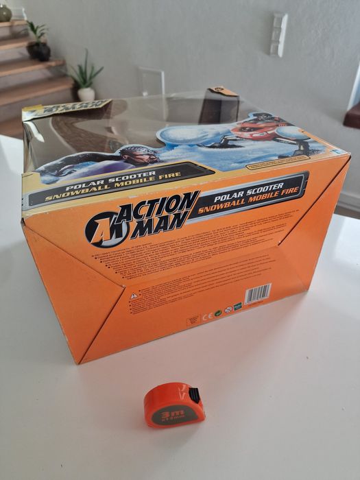 Action Man Polar Scooter anos 90 selado