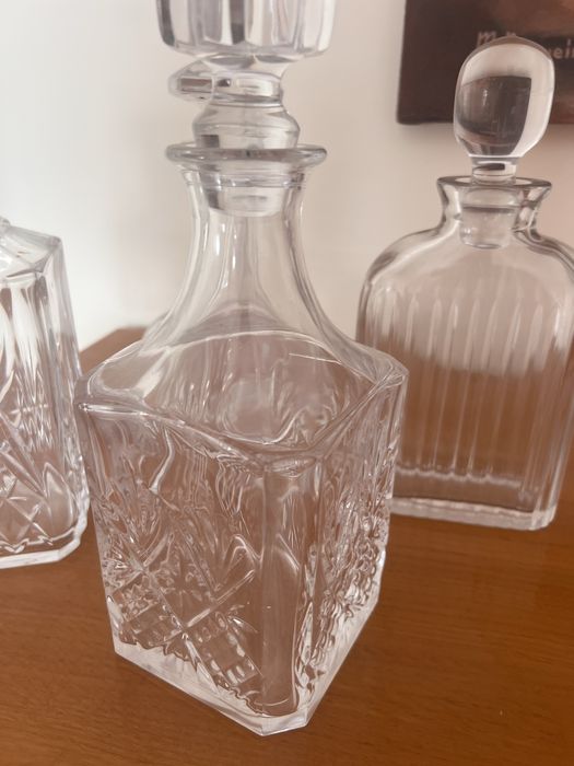 Conjunto de serviço de bebidas de cristal