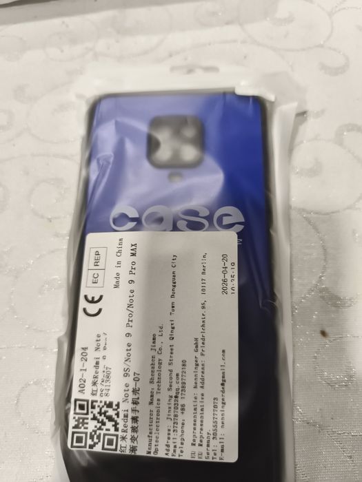 Vendo capa Redmi Note 9S; 9PRO; 9 PRO MAX