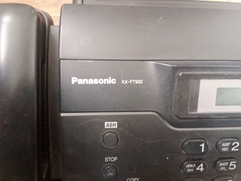 Телефон Факс Panasonic KX-FT932