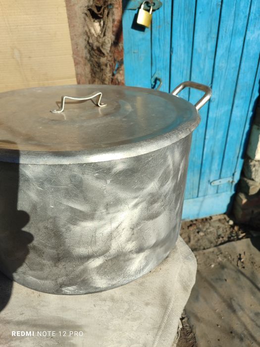 Каструля алюмінієва ,кастрюля алюминиевая 40 л СРСР в гарному стані