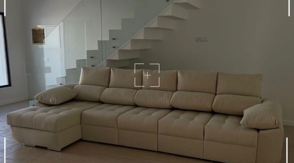 Sofá Livora por Medida | Chaise Longue e Assentos Deslizantes