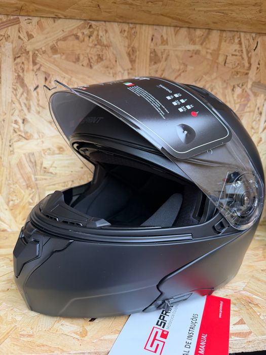 capacete modular sprint evo - oferta pinlock - novo
