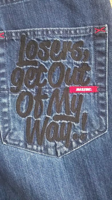 Spodnie męskie Mass Denim Baggy Jak Nowe Wyprodukowane w Polsce