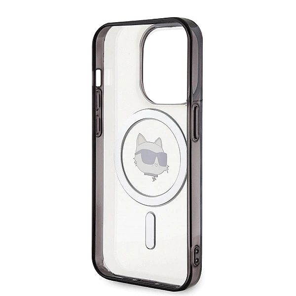 Etui Karl Lagerfeld IML Choupette's Head MagSafe na iPhone 15 Pro - pr