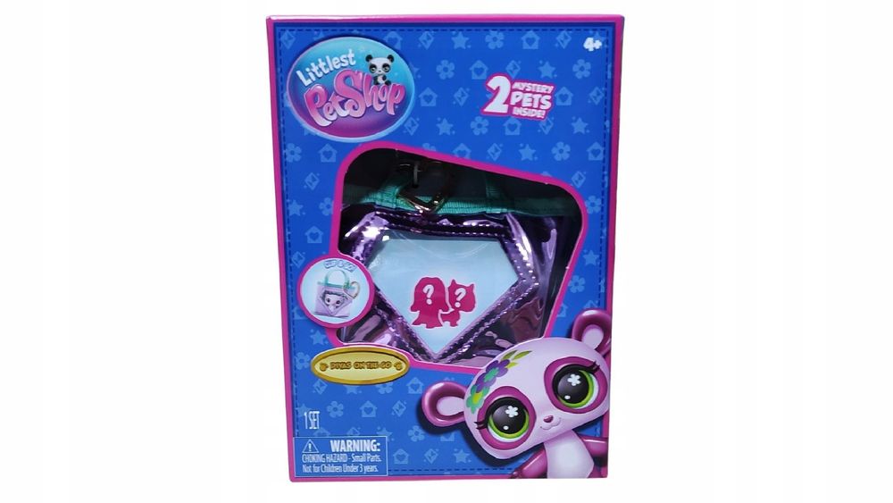 Littlest pet shop 2 figurki mystery pets seria 6 zestaw