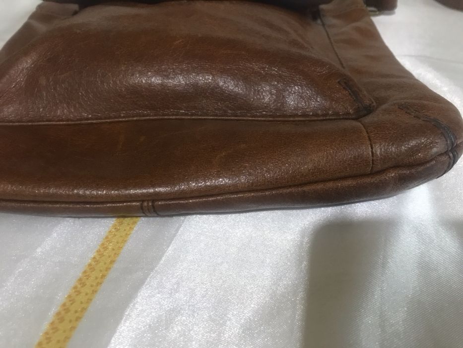 Подарок любимому! Мужская фирменная кожаная сумка M&S