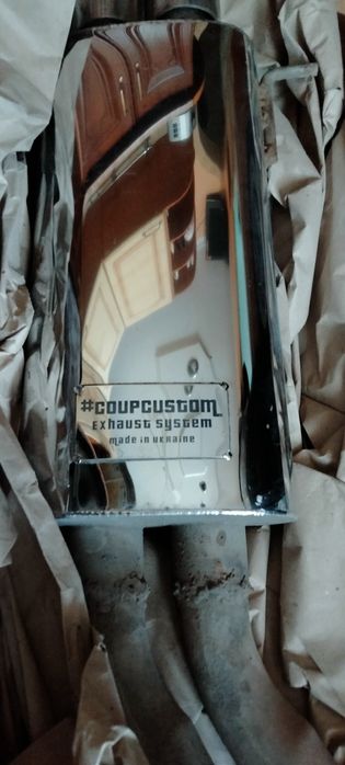 Прямоточний вихлоп. Глушник. BMW.