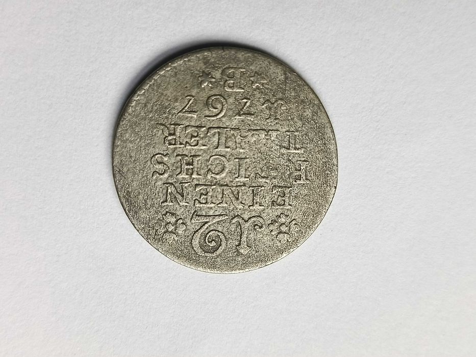 Talar 1/12 talara 1767 Prusy Fryderyk ll oryginał Srebro