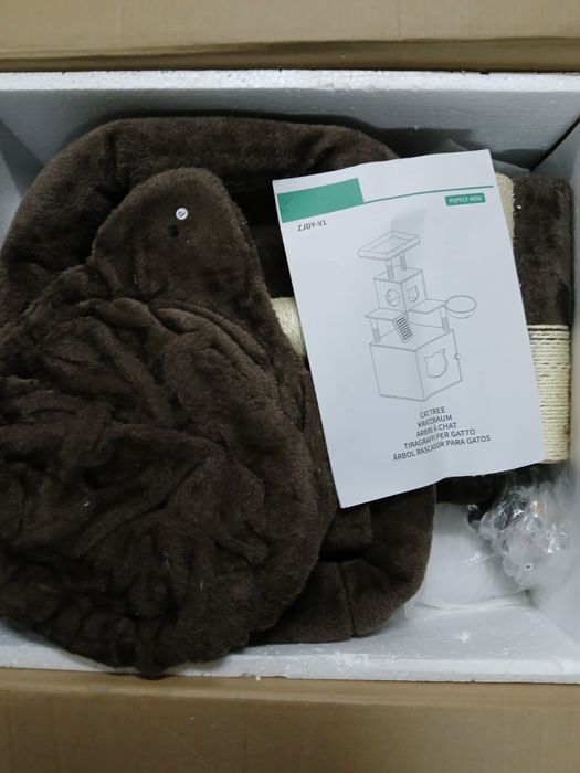 Drapak dla kota  z szafką na kuwete