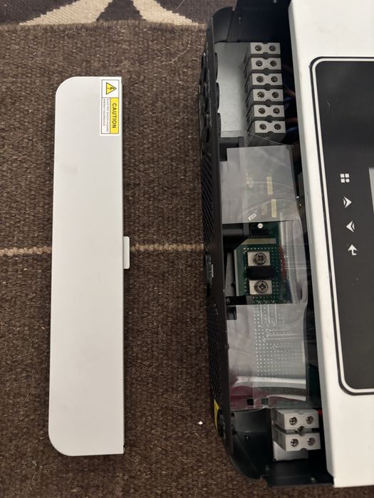 Inversor e 7 paineis solares