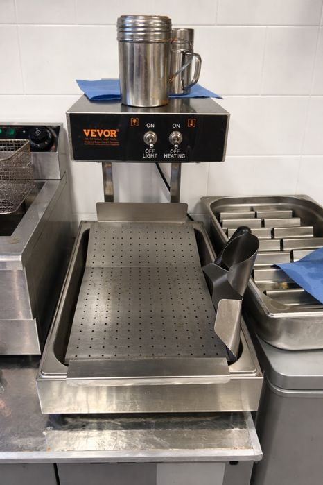 Aquecedora de batatas profissional