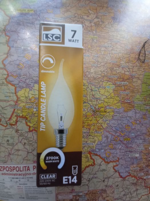 Żarówka ozdobna E14 7W / 12 szt.