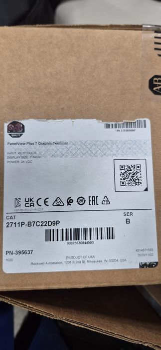 HMI AB panelview Plus 7