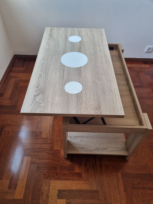Mesa de centro elevável de sala LUCINDA