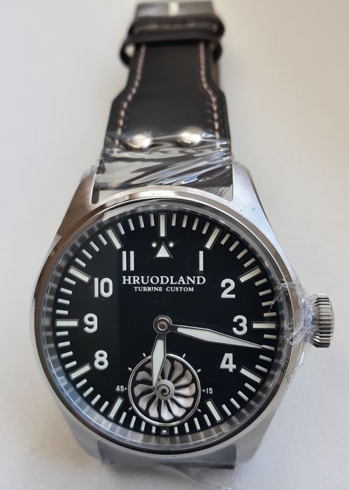 Zegarek męski Hruodland Turbine Pilot homage IWC