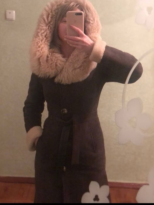 Женская  дубленка -обалденная