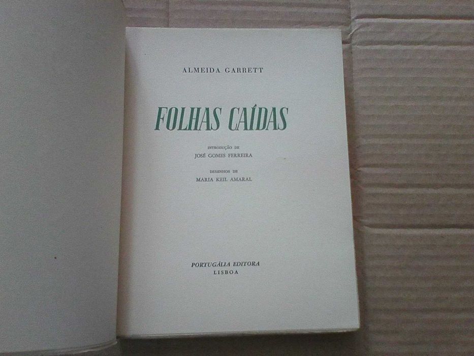 Folhas Caídas - Almeida Garrett