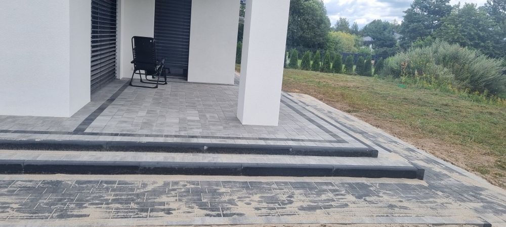 Ukladanie kostki brukowej