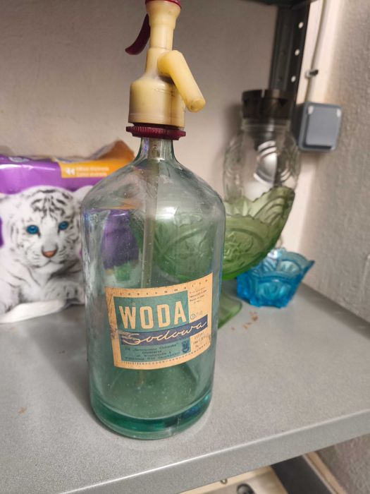 Syfon szklany woda sodowa