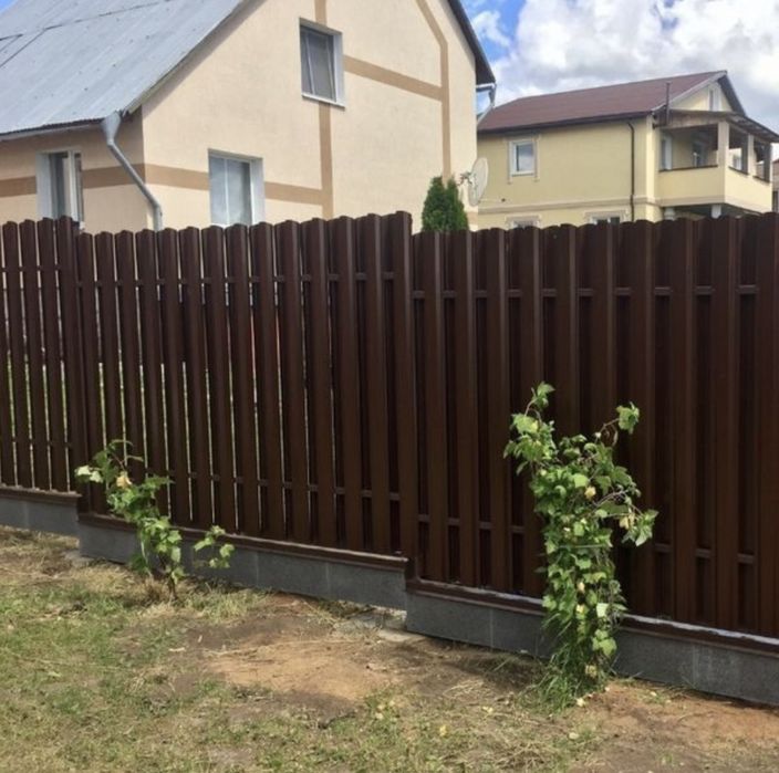 Євроштахети,металеві штахети  ‼️ огорожа ‼️паркан,забор