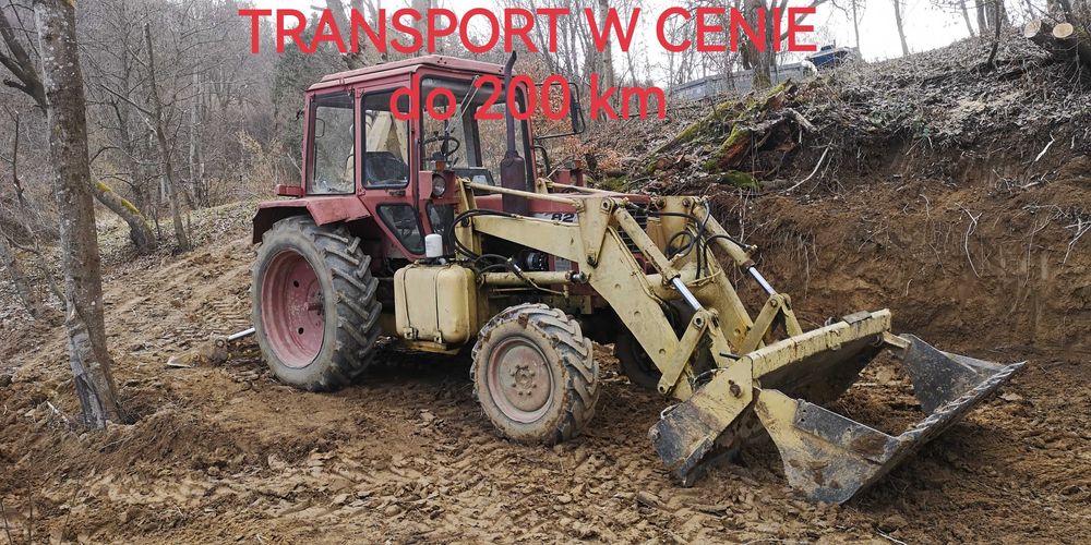 Koparko ładowarka 4x4 MTZ 82 BOREX, Pronar, Belarus