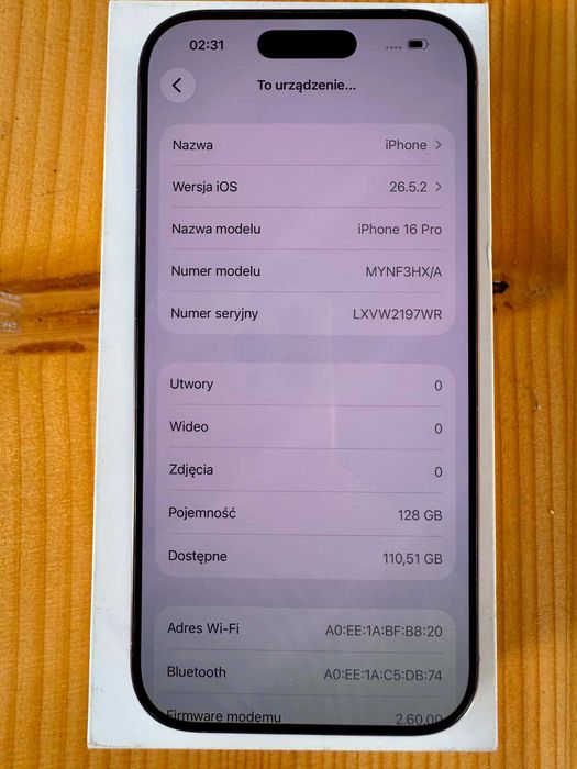 Iphone 16 Pro 128GB