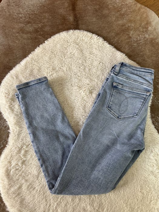 Dzinsy skinny Calvin Klein