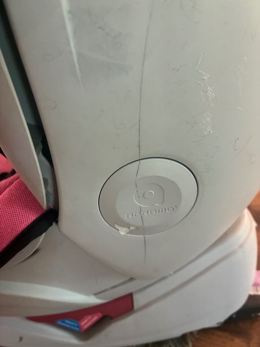 Vendo cadeira auto rosa