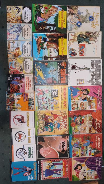 Lote de Albuns de BD