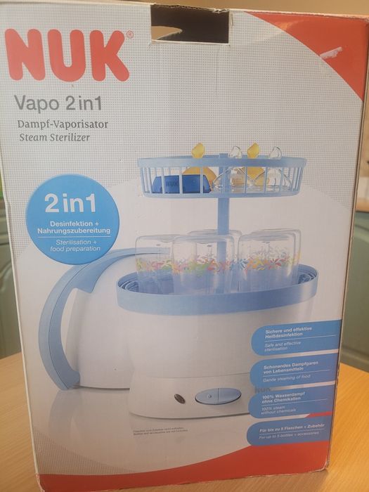 Sterylizator parowy Nuk Vapo 2w1