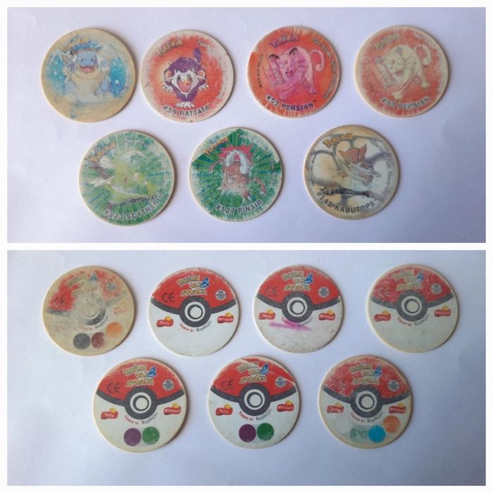 Tazos pokemon attack / ataque 1 de Portugal - venda à unidade