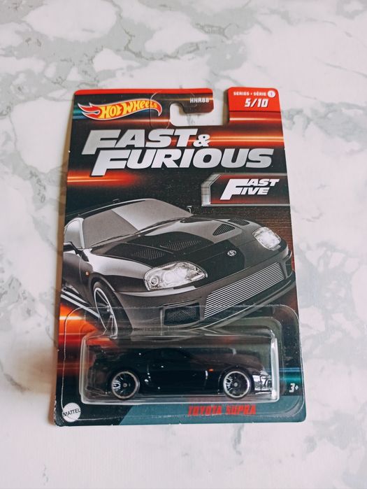 Hot wheels fast and furious supra 5pack, mazda rx-7, nissan silvia, mitsubishi eclips, buick regal, toyota supra black premium diorama bmw lancer lbwk