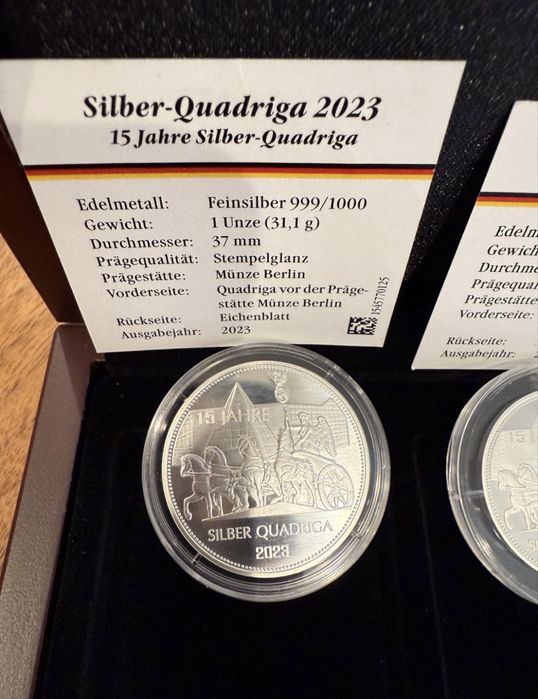 Продам набір Срібних монет