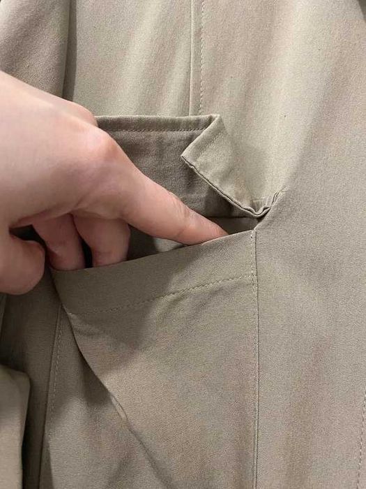 Oliwkowa wiskozowa długa koszulowa sukienka Sinsay XL/42