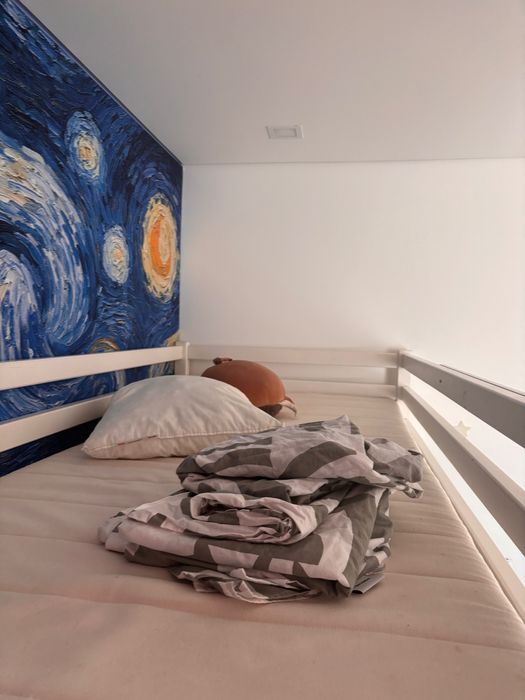Cama superior beliche