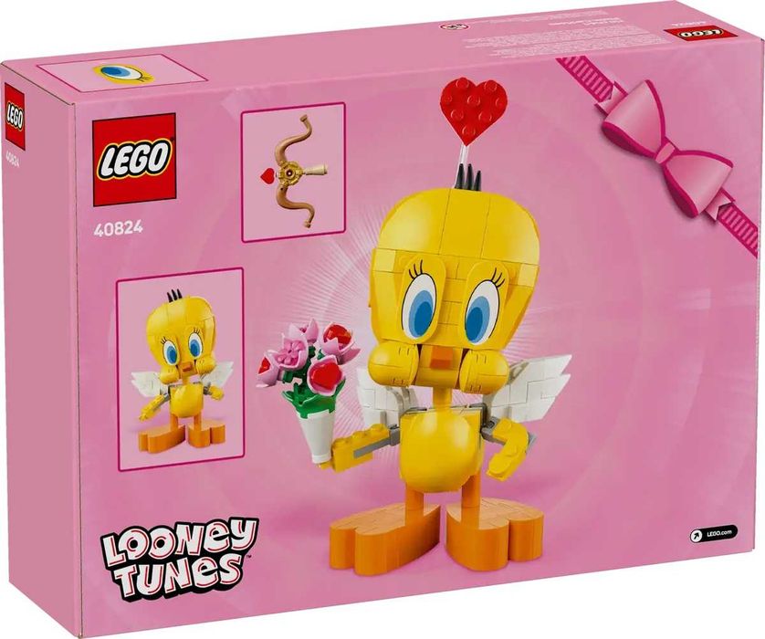 Lego 40824 Uroczy kanarek Tweety - podaruj na Walentynki