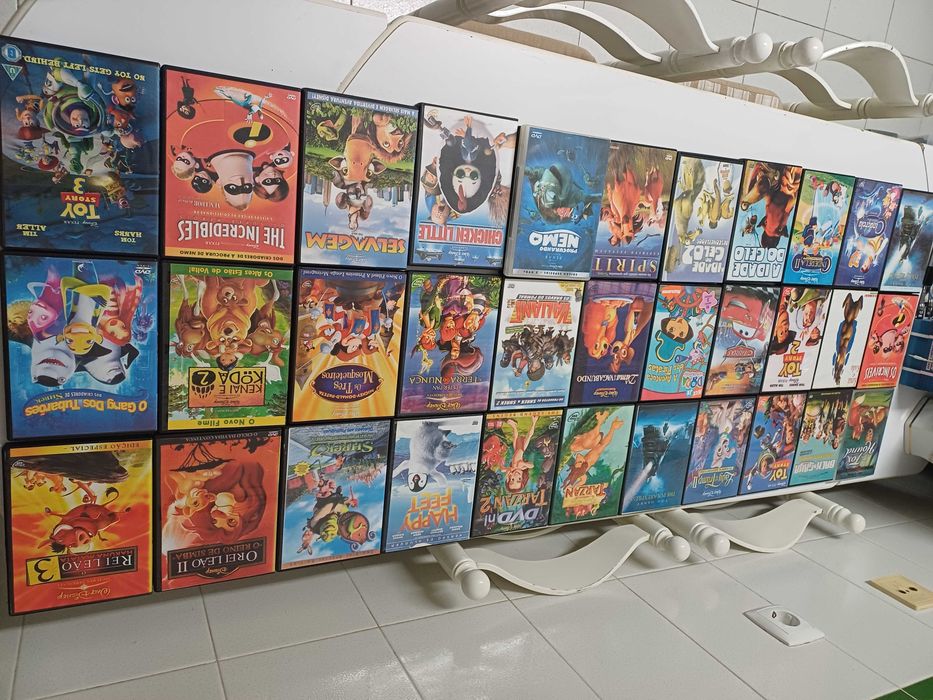 Filmes de Banda Desenhada DVD`s 33 unidades